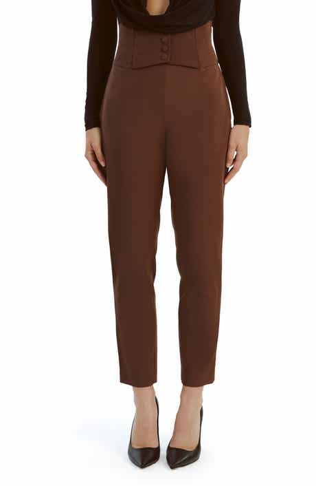 Corset High Waist Ankle Pants