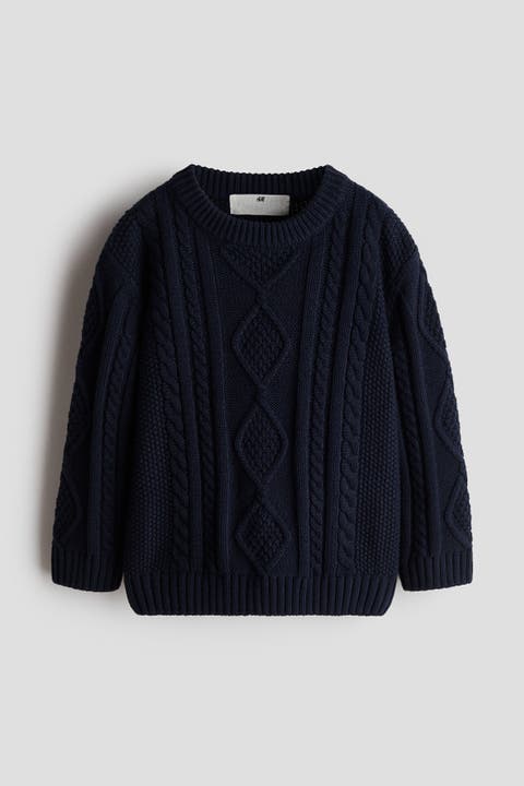 Cable-Knit Sweater