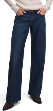 rag & bone Cam Full Straight Leg Jeans