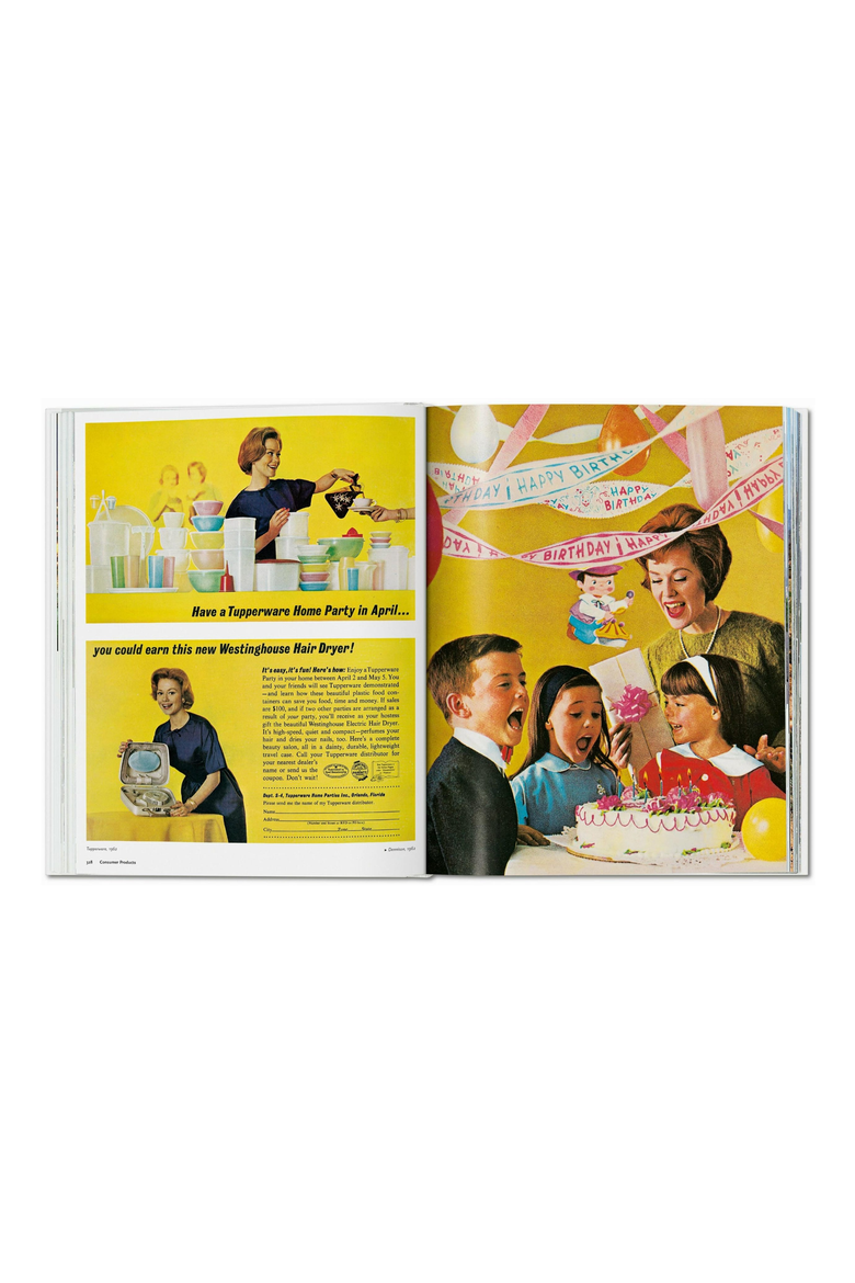 All-American Ads of the 60s Multilingual Book, Alternate, color, Rust Orange