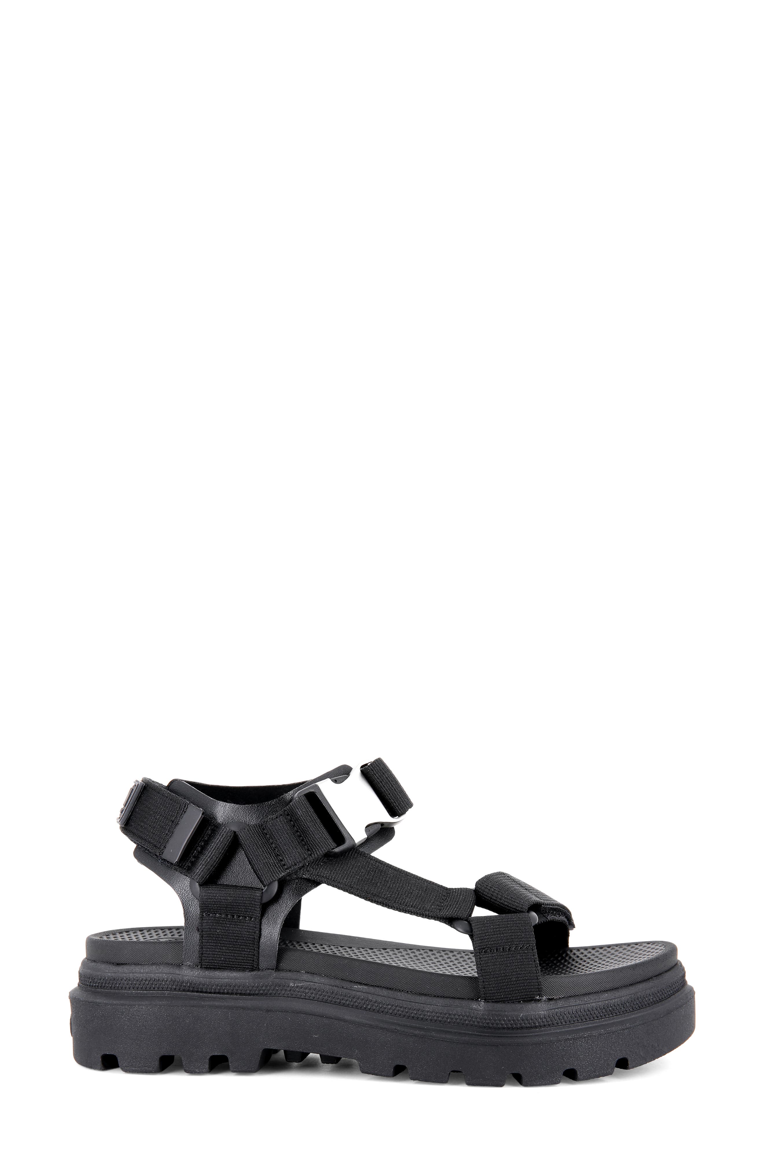 Palladium Pallacruise Platform Sandal, Alternate, color, Black/ Black