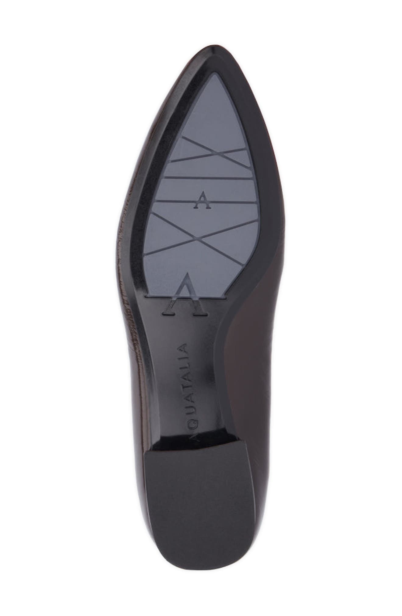 Aquatalia Penina WeatherproofFlat, Alternate, color, Mocha Patent