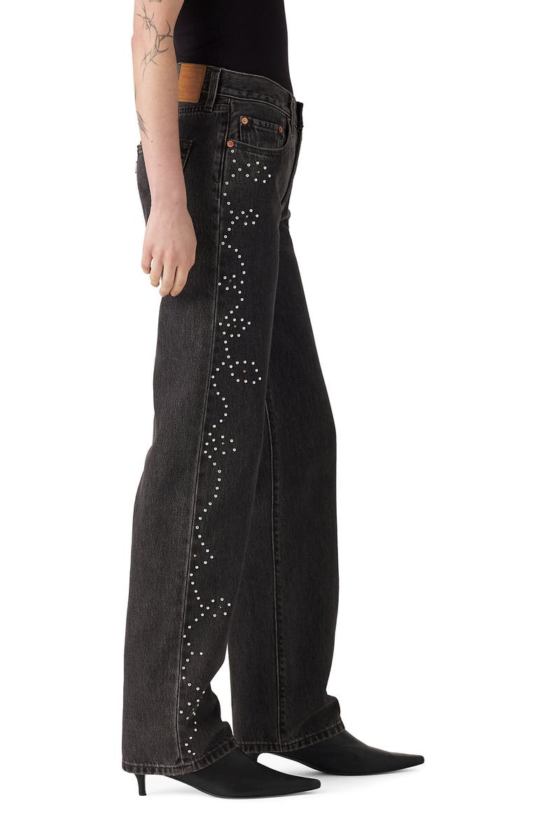 Levi's 501<sup>®</sup> '90s Straight Leg Jeans, Alternate, color, Bejeweled