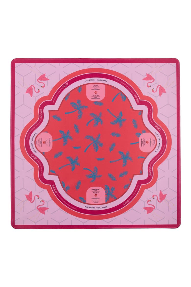 Mini Flamingo Mahjong Mat, Main, color, FUCHSIA