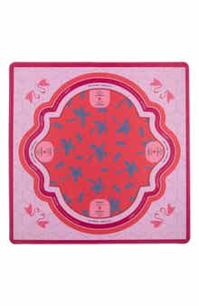 Mini Flamingo Mahjong Mat