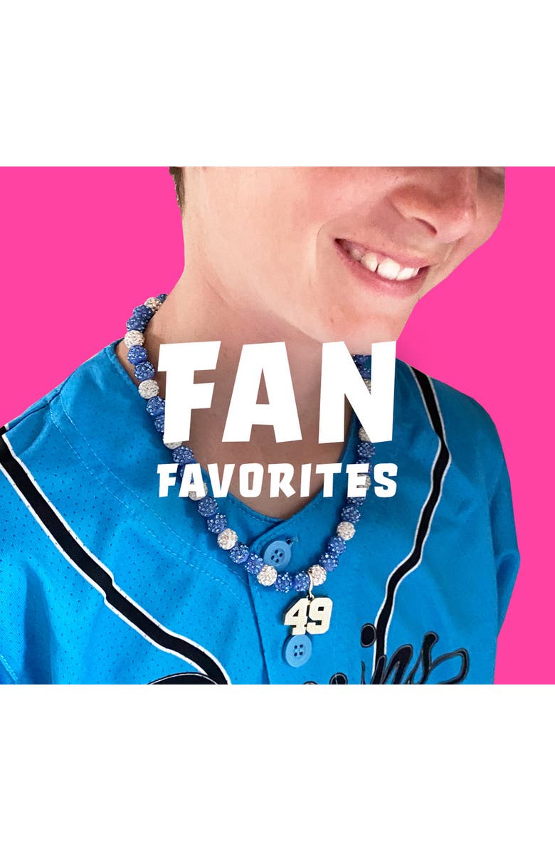 The Drip Bros Drip Digits Number Pendant Charm, Alternate, color, Gold 22