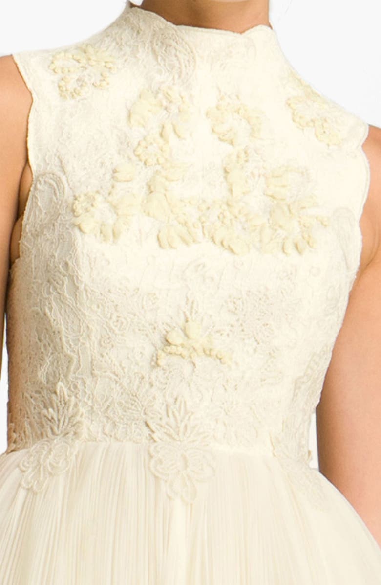 Ted Baker London 'Telago' Embroidered Tulle Frock, Alternate, color,