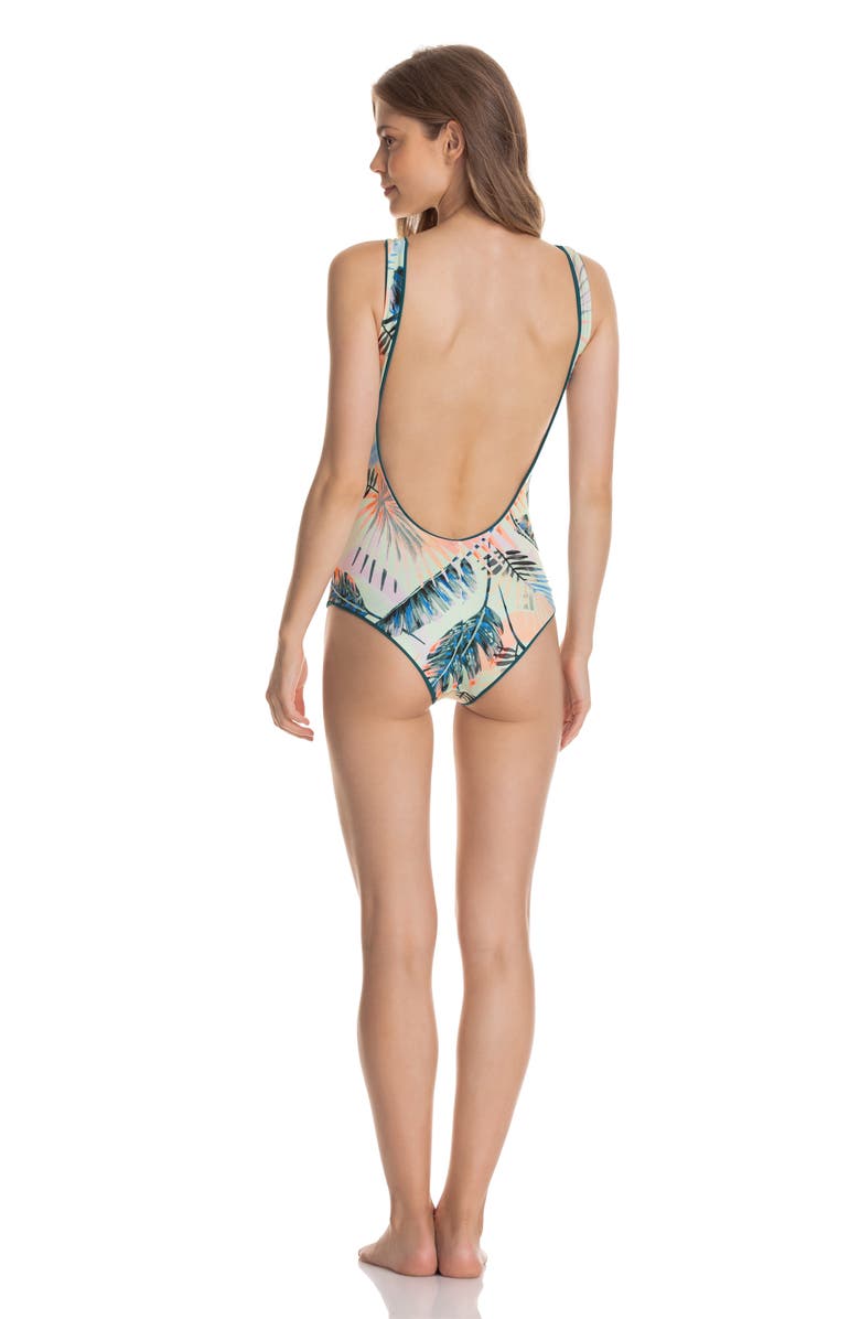 Maaji Ash Reversible One-Piece Swimsuit, Alternate, color, 