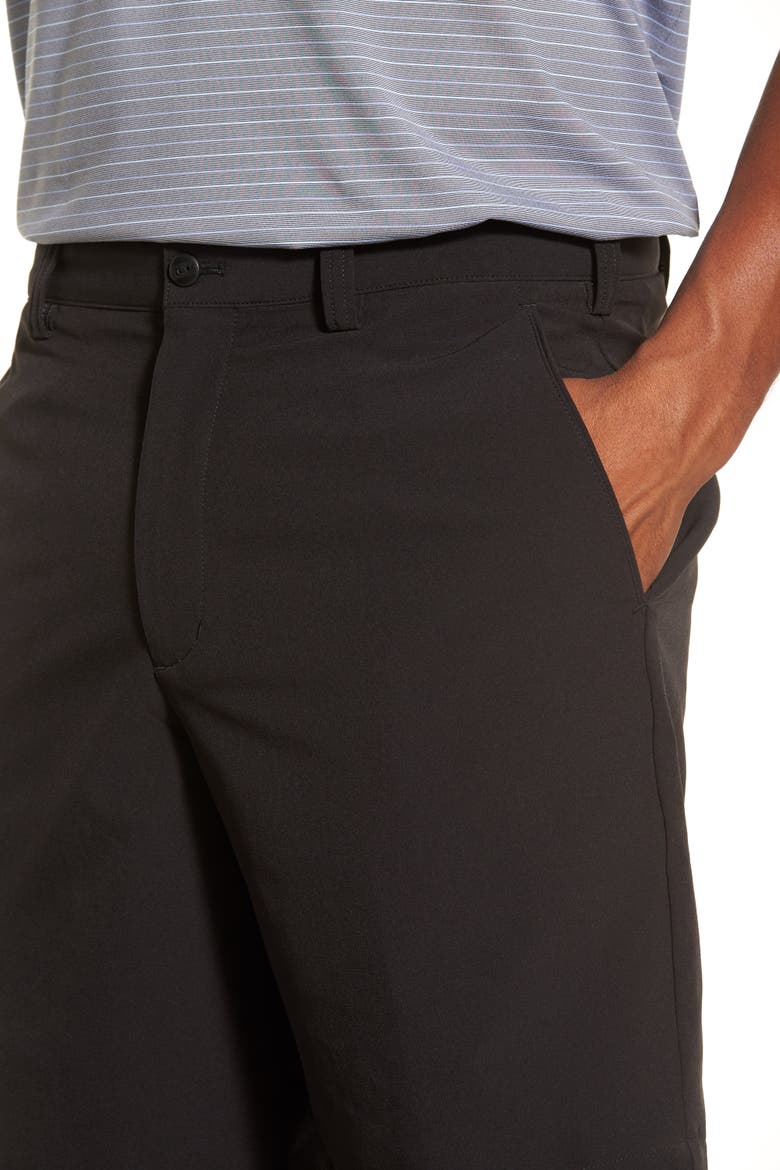 'Bainbridge' DryTec Shorts, Alternate, color, BLACK