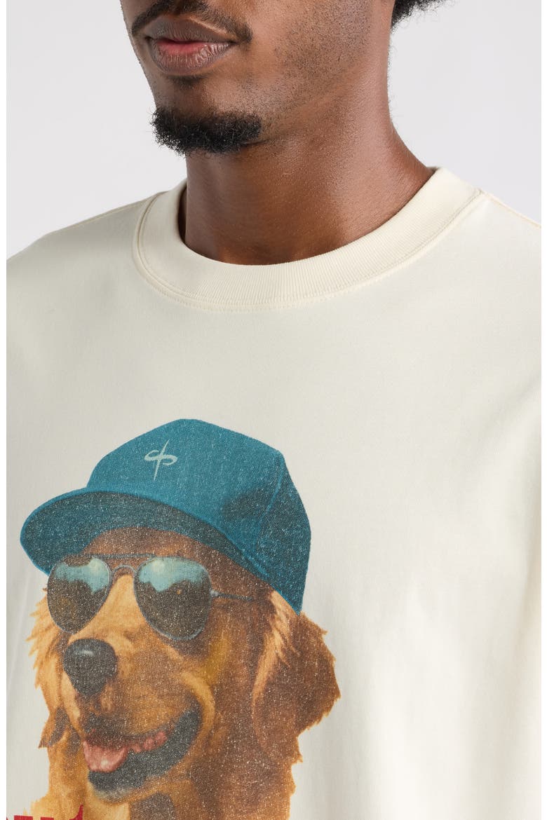 Stay True Graphic T-Shirt, Alternate, color, IVORY