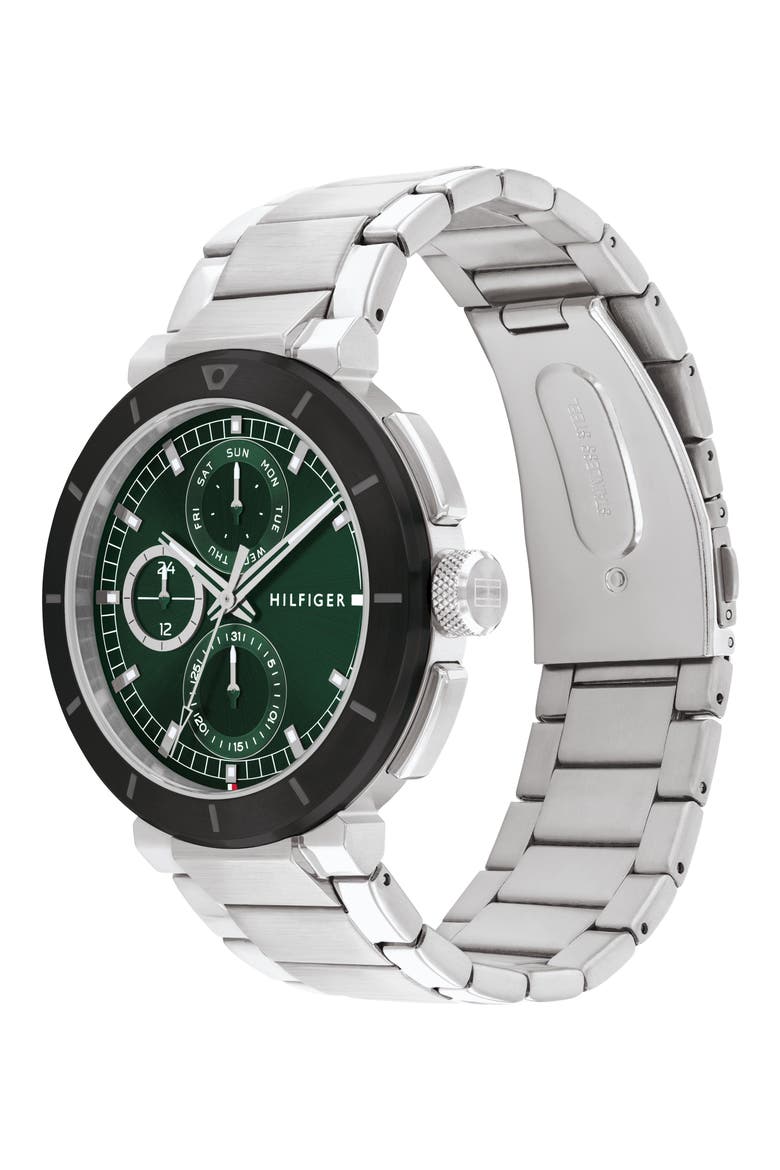 Lorenzo Multi-function Bracelet Watch, Alternate, color, GREEN