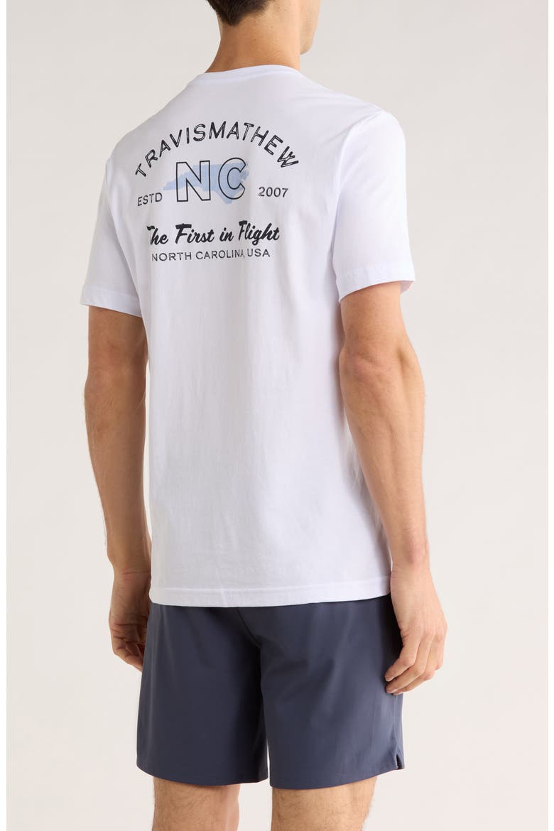 Kayaker Cotton Graphic T-Shirt, Alternate, color, WHITE