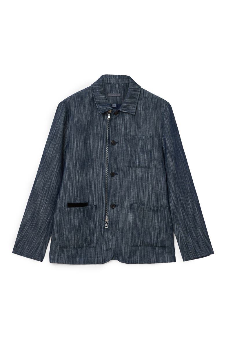 Homer Regular Fit Jacket, Alternate, color, LAKE BLUE