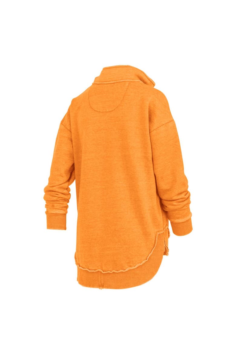 Women's Pressbox Tennessee Orange Tennessee Volunteers Northfork Sojourn Poncho Quarter-Zip Sweatshirt, Alternate, color, Tennessee Orange