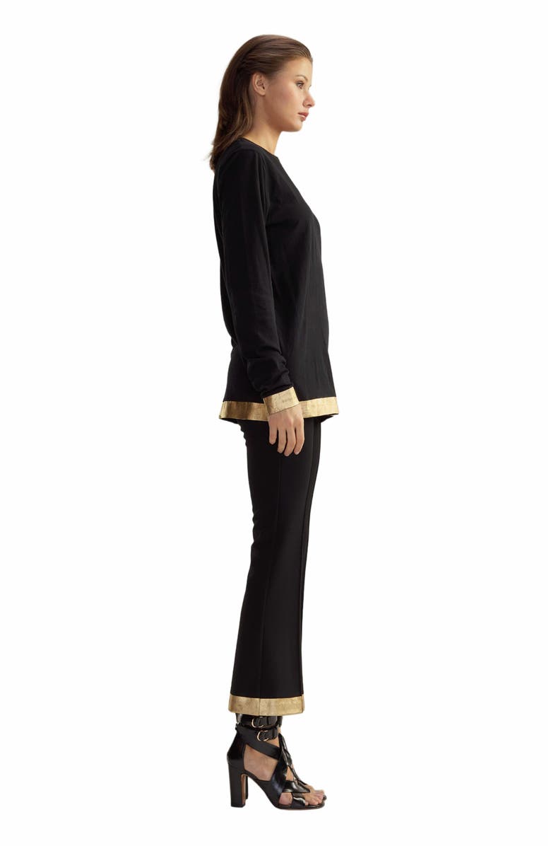 Cynthia Rowley Athena Long Sleeve Tee, Alternate, color,