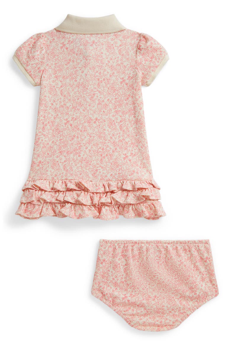 Strawberry Print Dress & Bloomers Set, Alternate, color, STRAWBERRY GARDEN