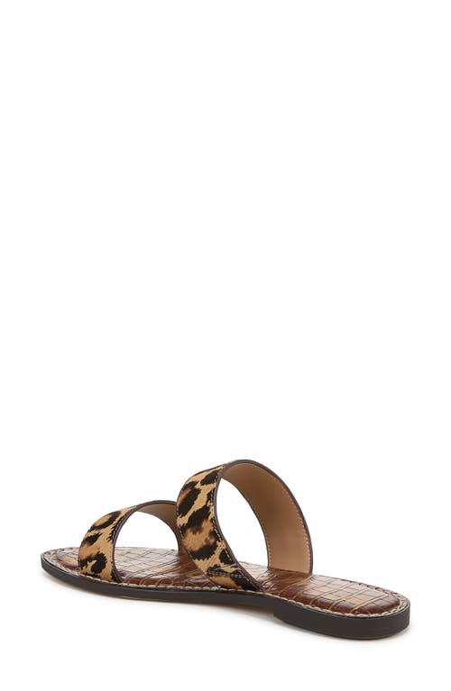 Shop Sam Edelman Gala Slide Sandal In Cyprus Tan Multi