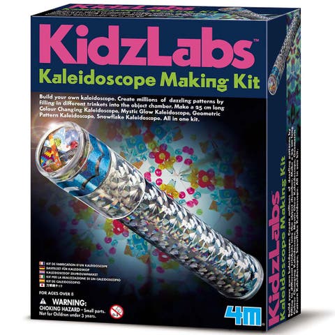 Kidzlabs Kaleidoscope Kit Diy Optical Light Toy
