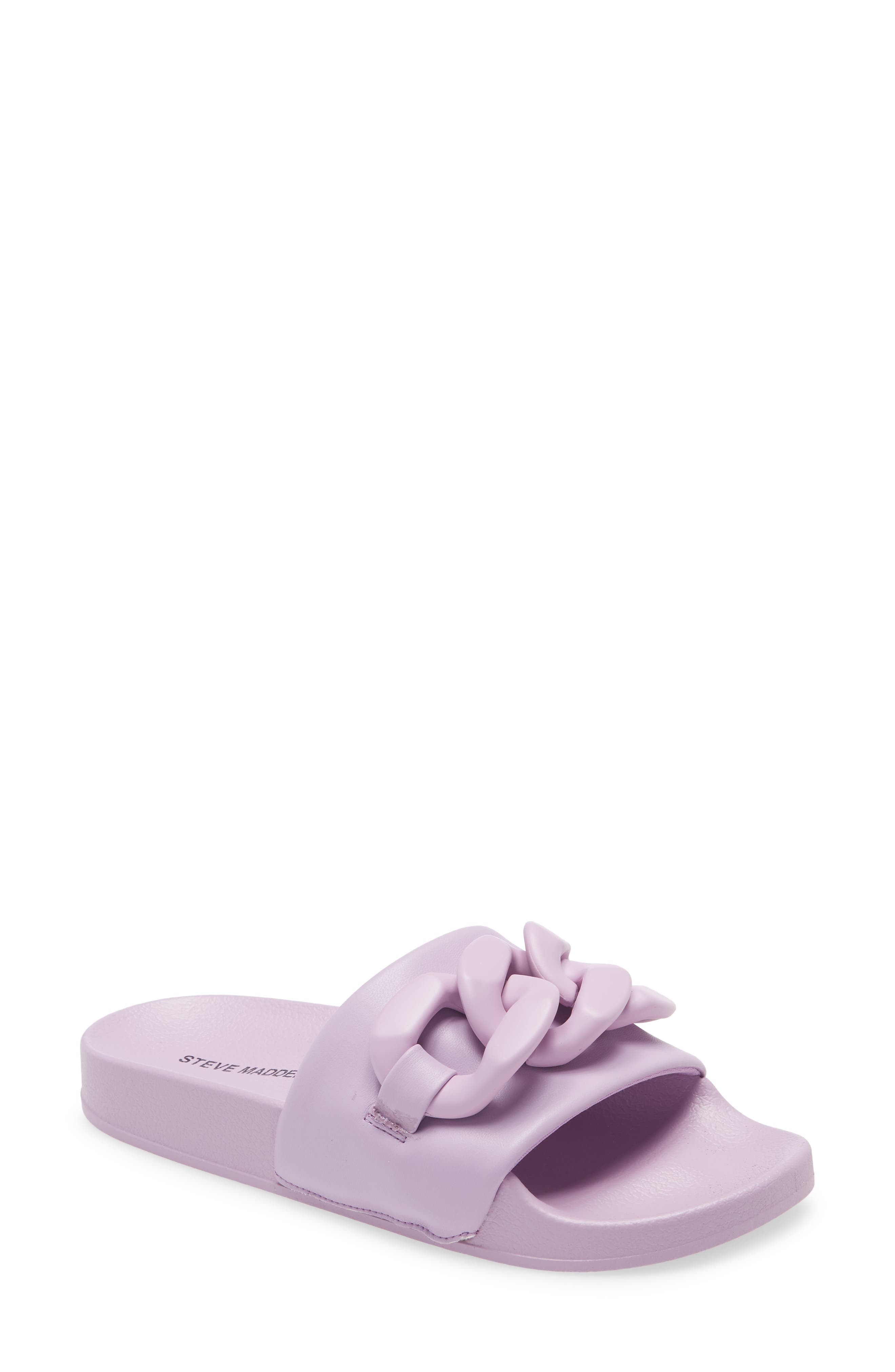 Safe Slide Sandal, Main, color, LILAC
