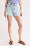 rag & bone Retro High Waist Denim Cutoff Shorts