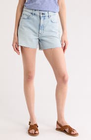 rag & bone Retro High Waist Denim Cutoff Shorts