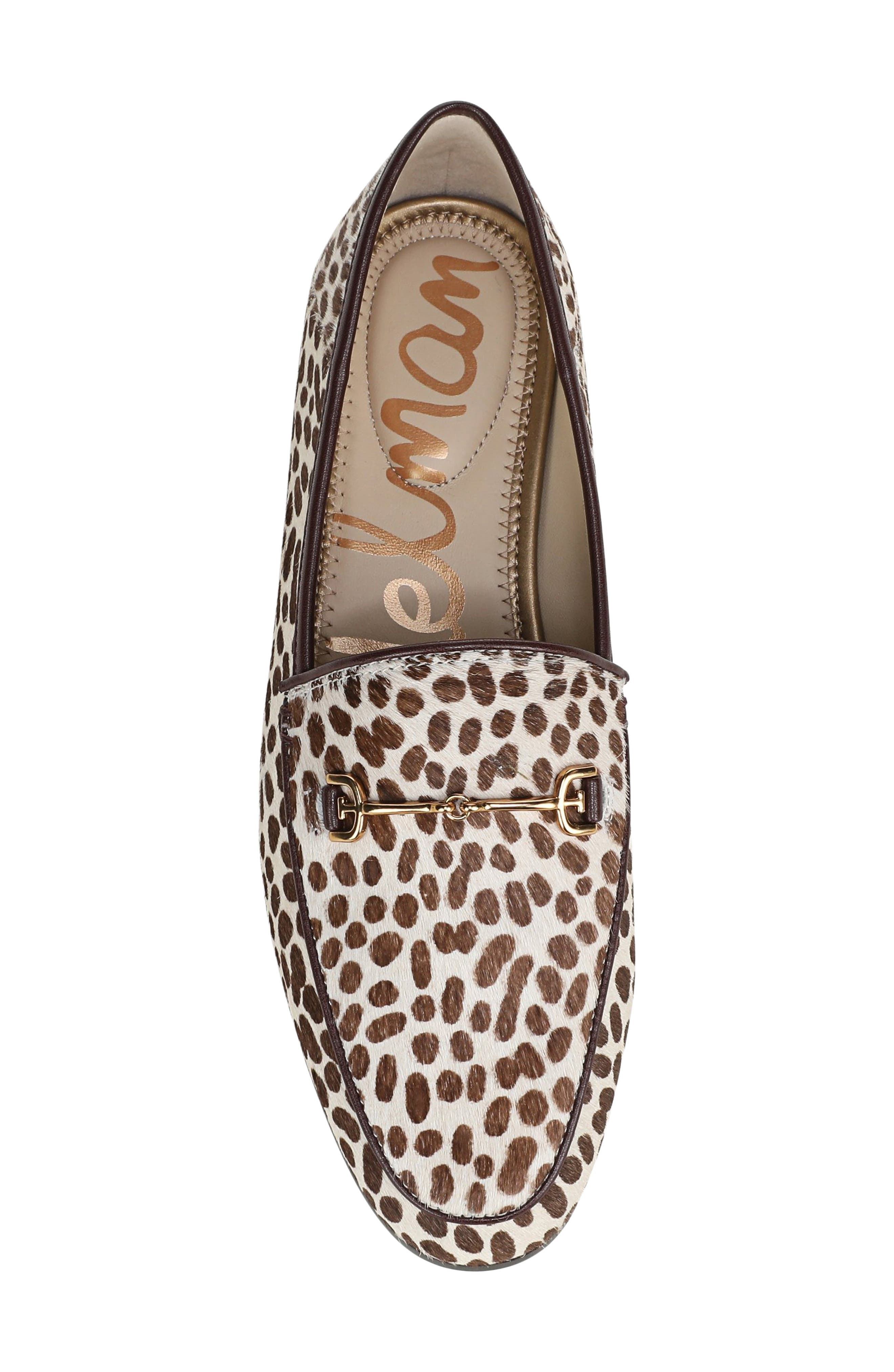 Loraine Bit Loafer, Alternate, color, CHOCOLATE MULTI CALF HAIR