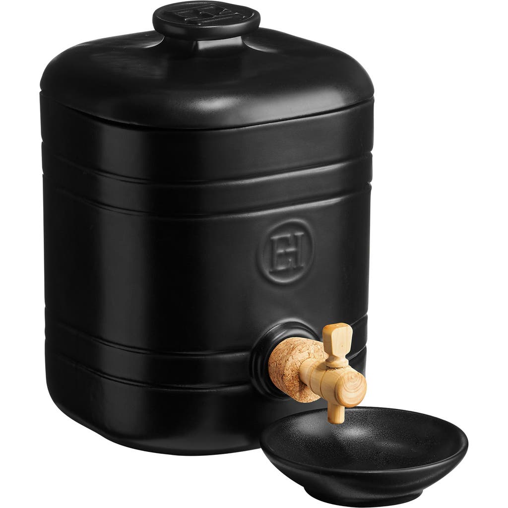 Emile Henry Vinegar Pot In Truffle