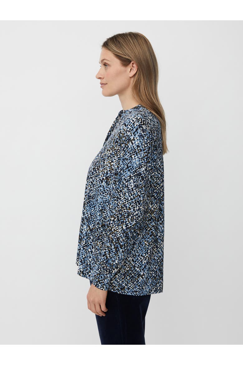 MaBawia Graphic Print Top, Alternate, color, Proven Blue