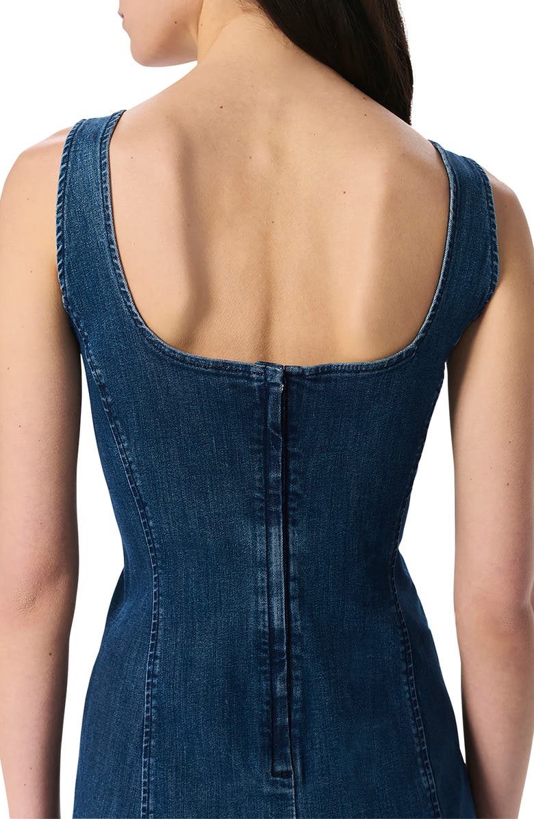 rag & bone Slexi Athena Denim Midi Dress, Alternate, color, 