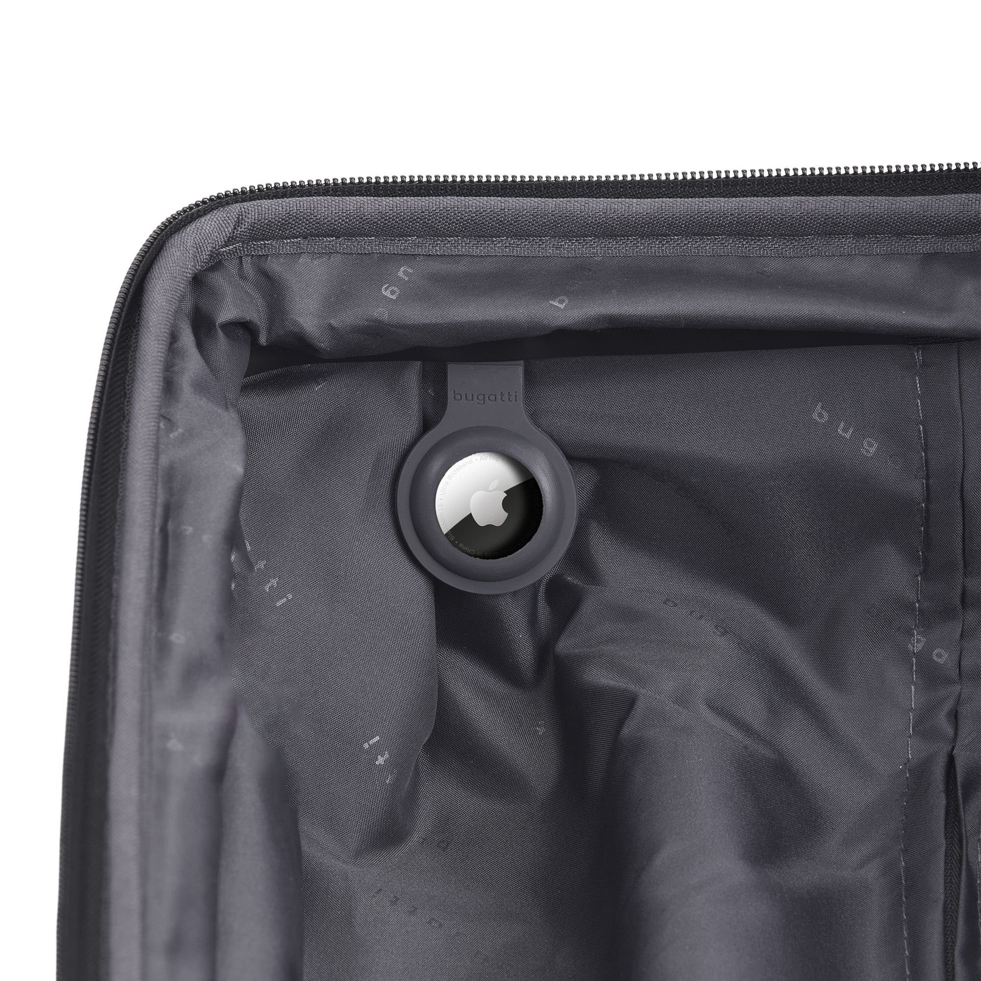 bugatti Berlin Hardside Medium Luggage with Expansion, Alternate, color, Charcoal