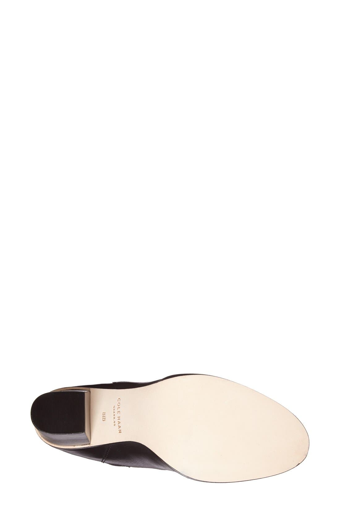 'Draven' Chelsea Boot, Alternate, color, BLACK