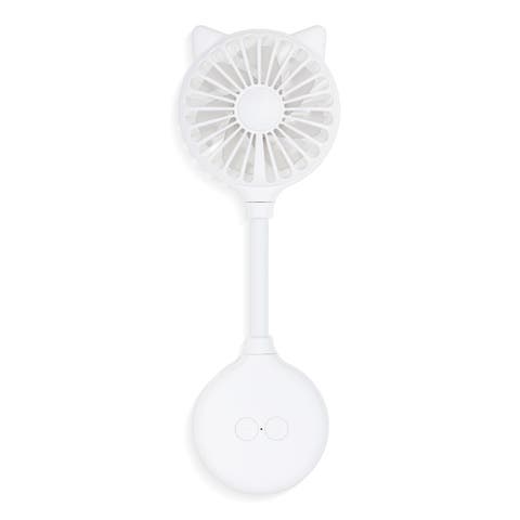 Cat Ear Beauty Fan With Suction Cup Mount