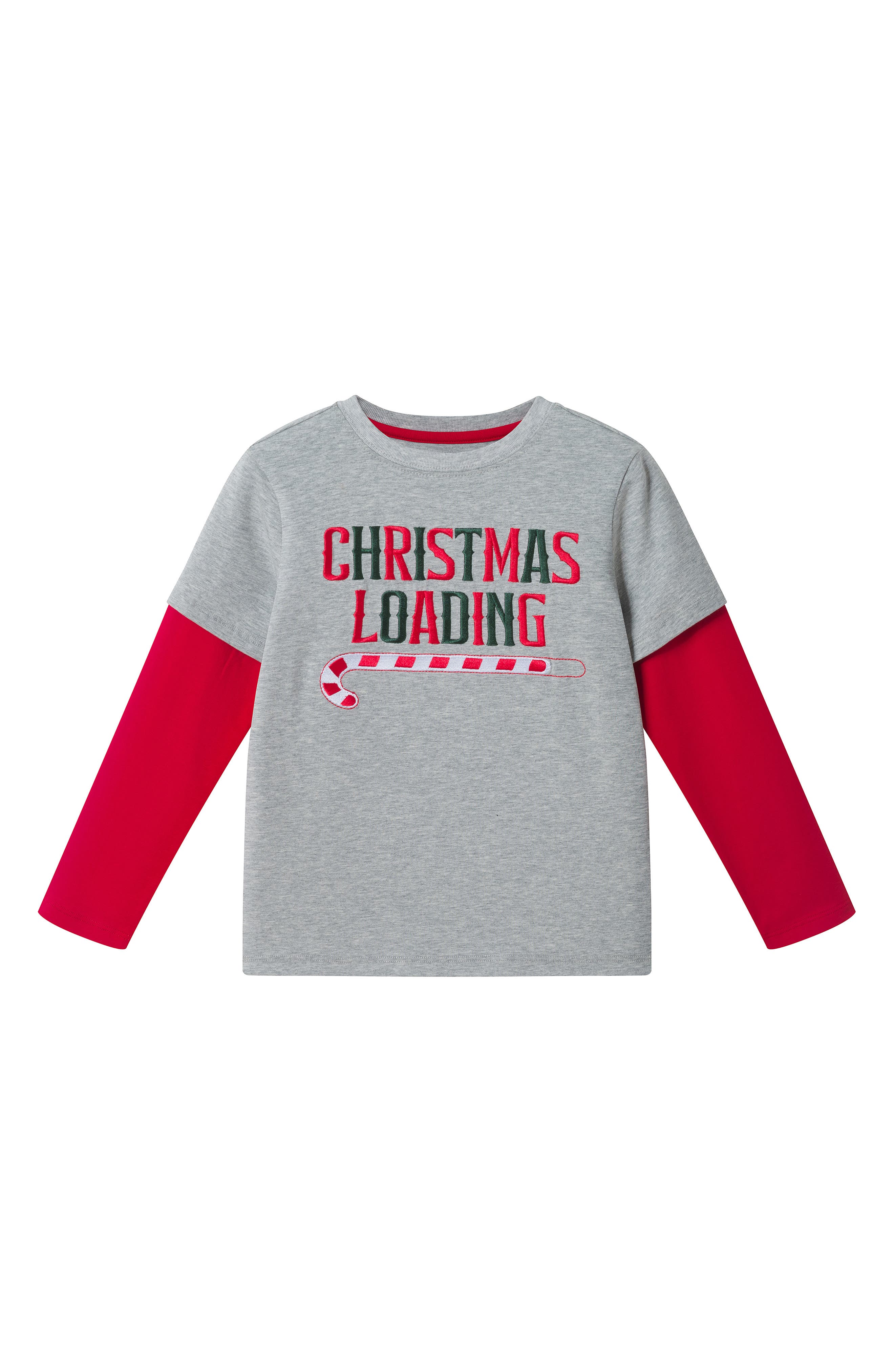 Kids' Holiday Trucks Long Sleeve Graphic T-Shirt