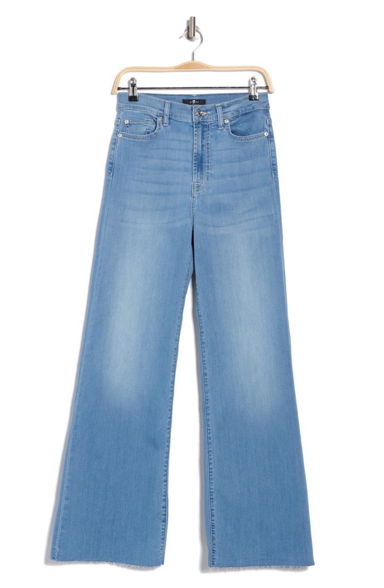 7 For All Mankind Ultra High Rise Wide Leg Jeans, Alternate, color, Marrakech