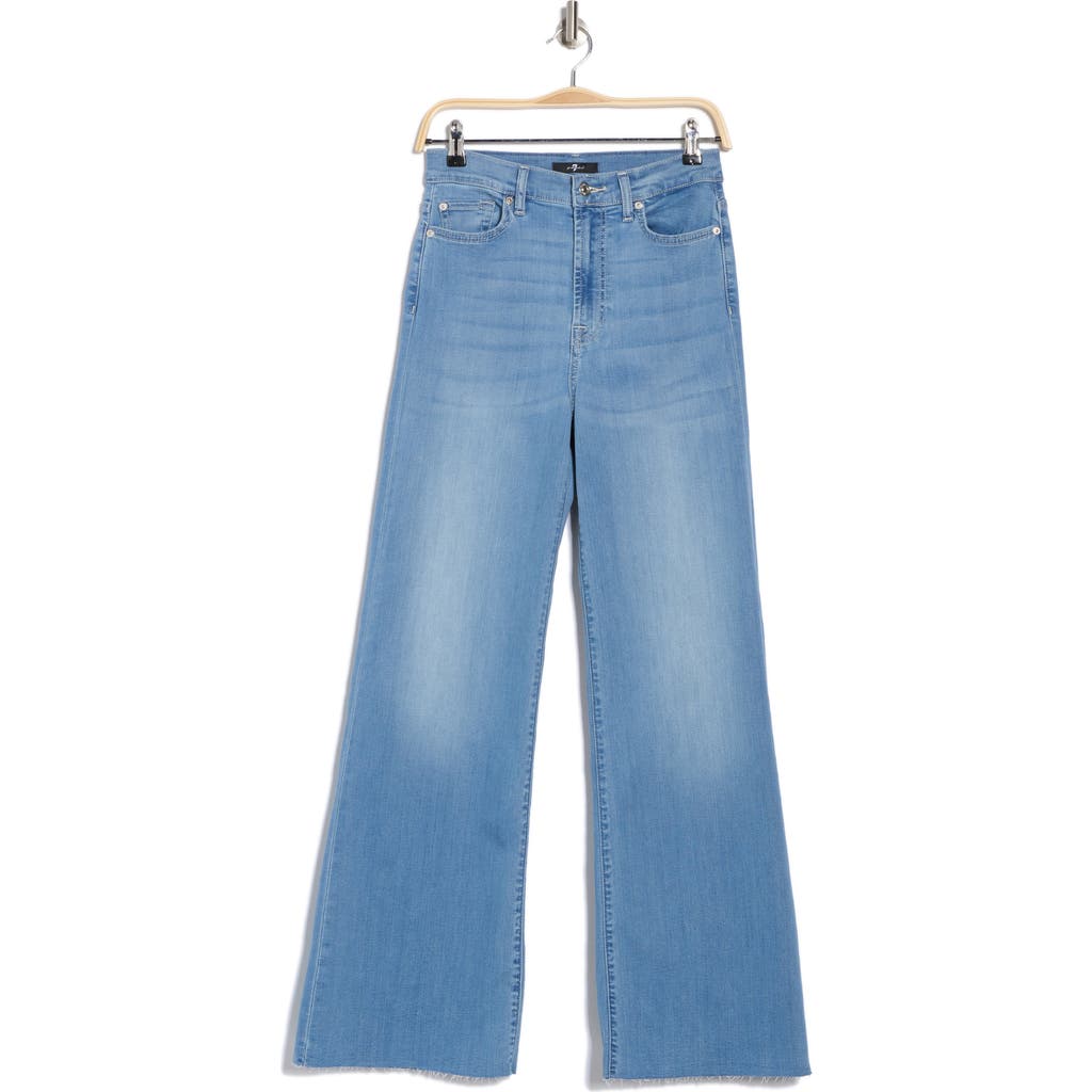 7 For All Mankind Ultra High Rise Wide Leg Jeans In Marrakech