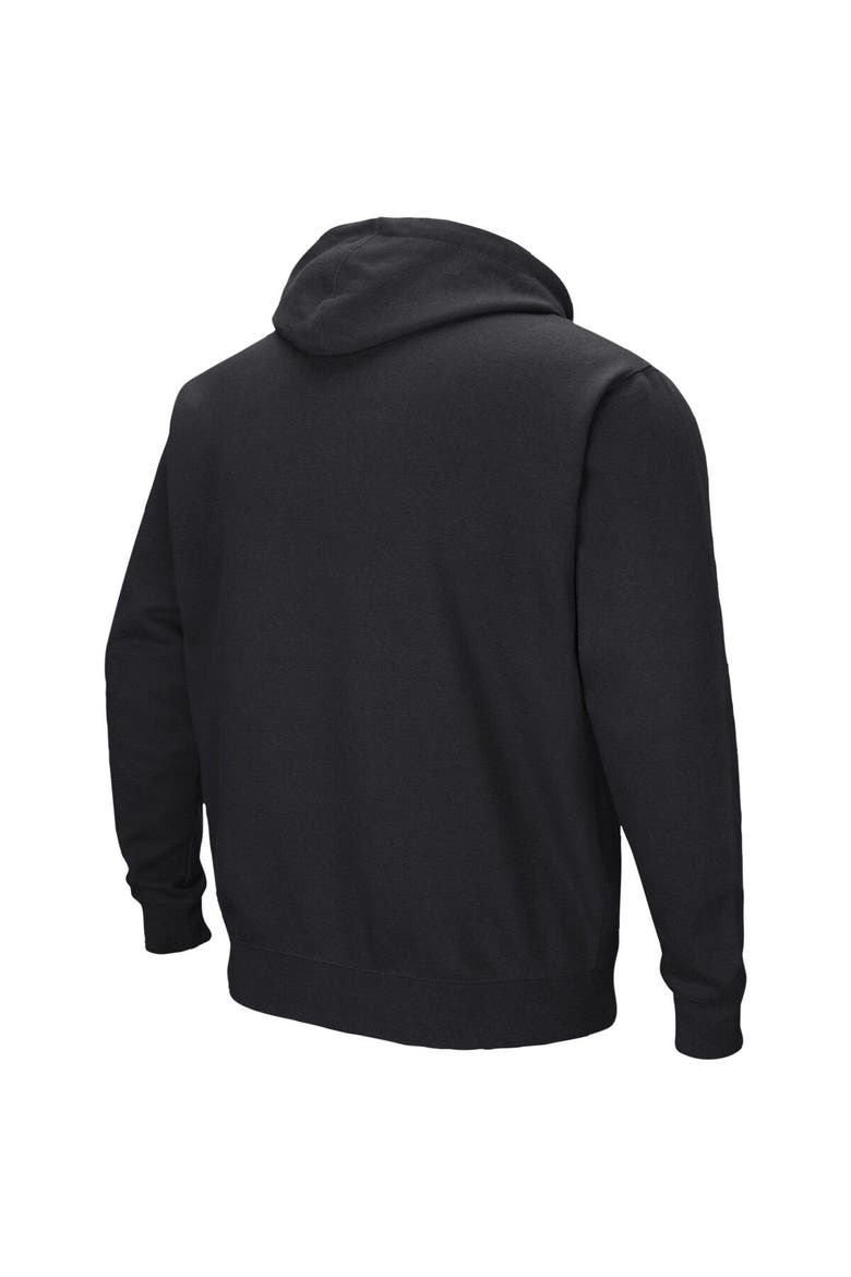 Men's Colosseum Black Cal State L.A. Golden Eagles Isle Pullover Hoodie, Alternate, color, Black