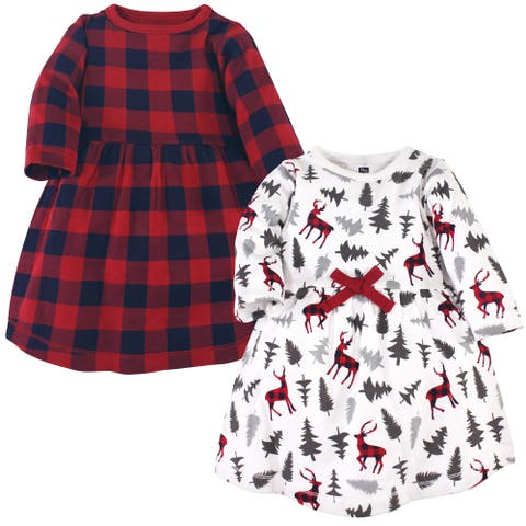 Two-Piece Long-Sleeve Dresses Set