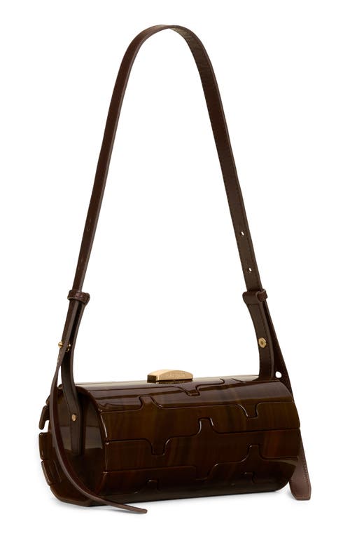 Shop Cult Gaia Kessia Acrylic Shoulder Bag In Java
