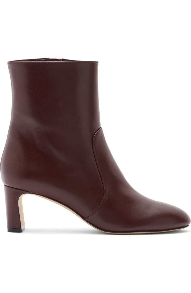 Stuart Weitzman Babette Zip Bootie 60, Alternate, color, Boysenberry