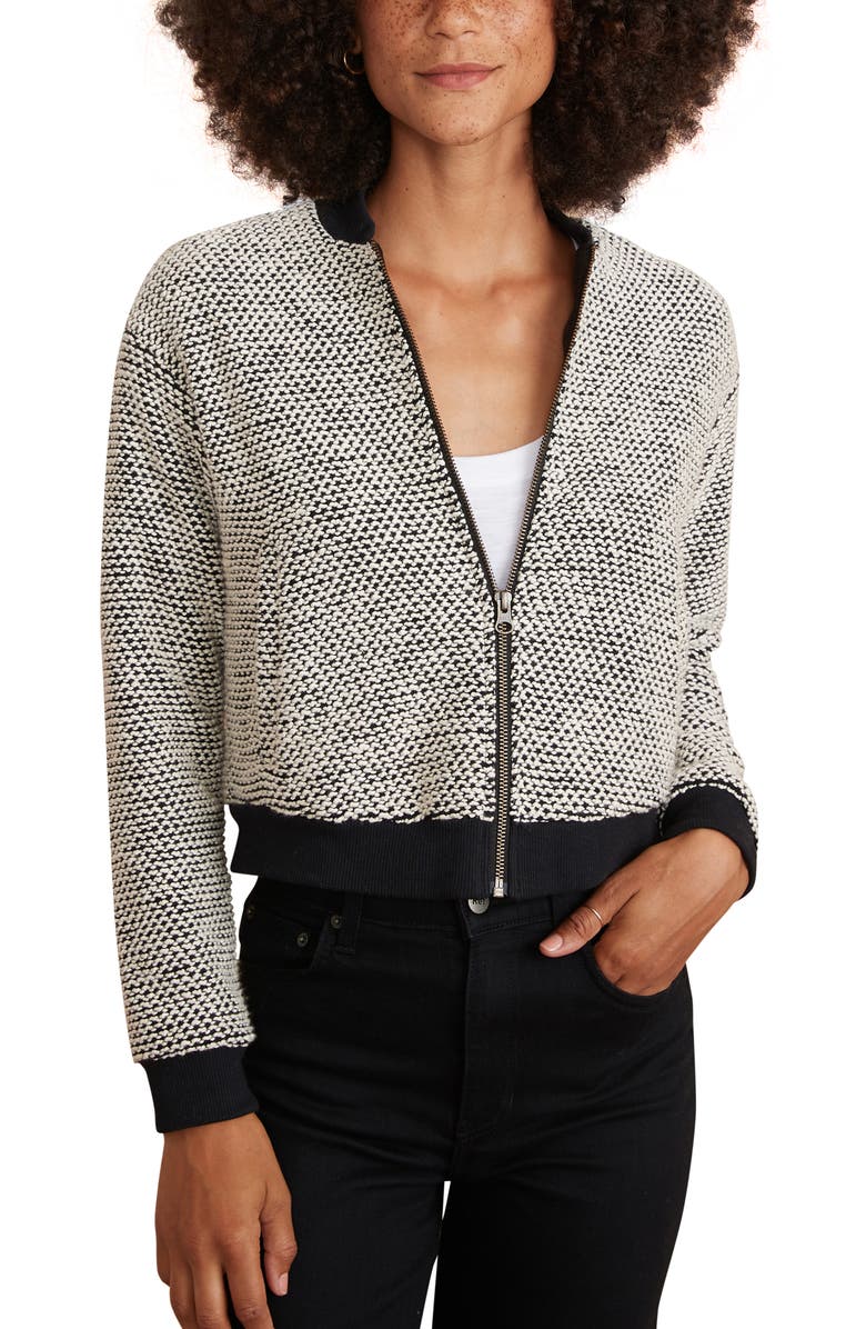 Marine Layer Bird's Eye Bomber Jacket, Main, color,