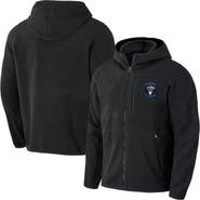NFL X DARIUS RUCKER Men's NFL x Darius Rucker Collection by Fanatics Black Tennessee Titans Sherpa Full-Zip Hoodie