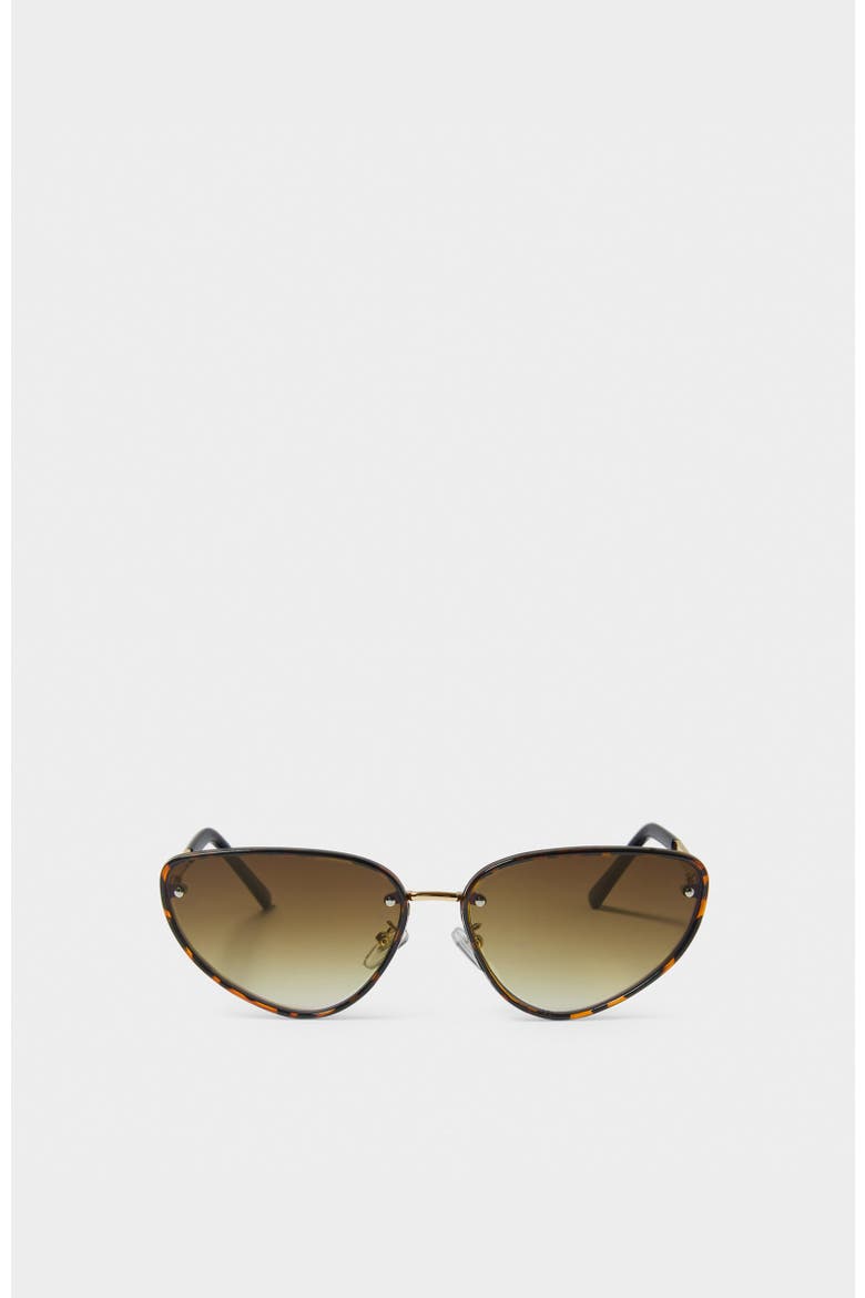 Saint - Tropez Sunglasses, Main, color, Brown Tortoiseshell
