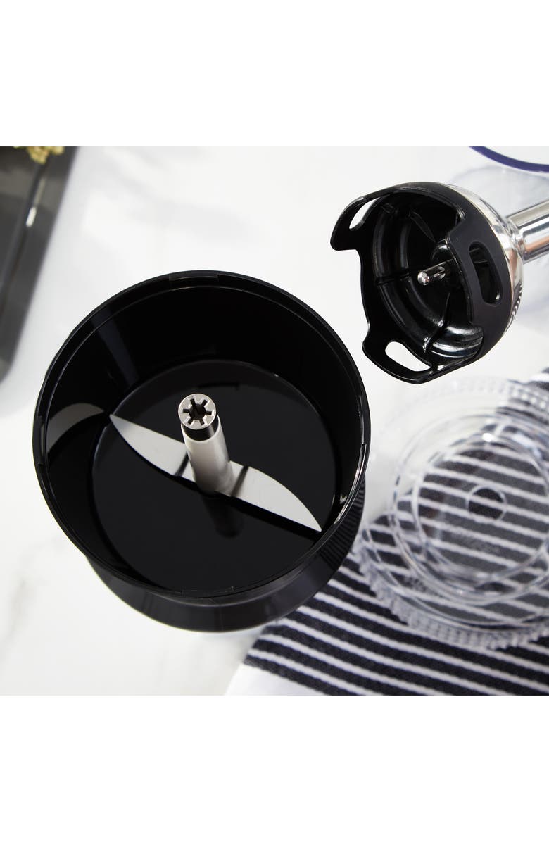 BergHOFF X5 Pro Handheld Food Processor 10-Piece Set, Alternate, color, Black