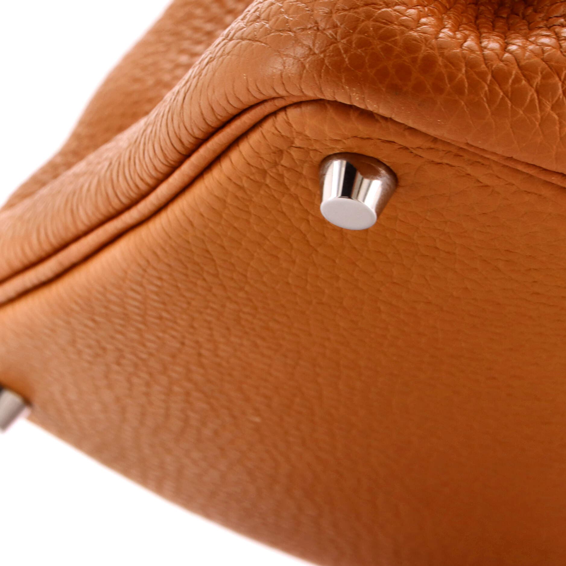 Pre-Owned Hermes Picotin Lock Bag Bicolor Clemence PM, Alternate, color, Casaque - Rose Azalee/Sesame