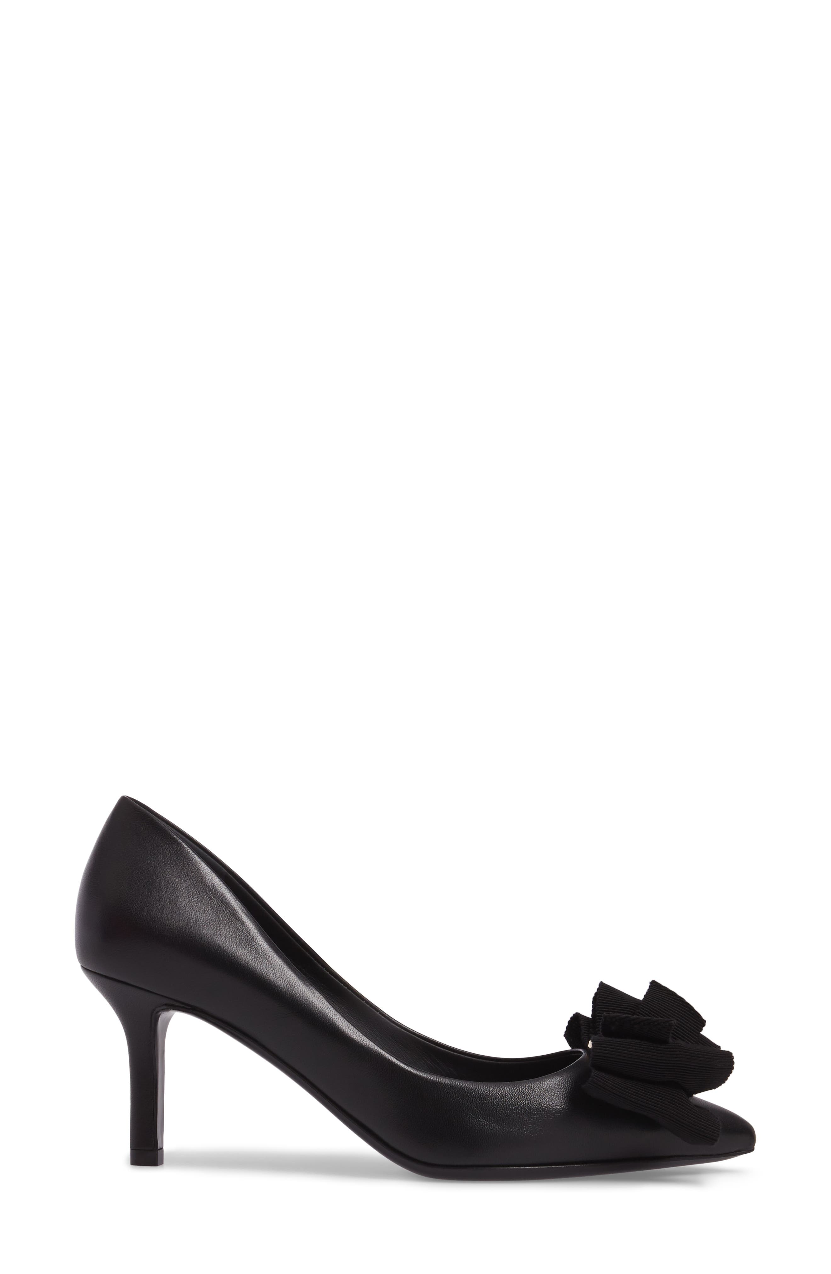 FERRAGAMO Salvatore Ferragamo Talla Bow Pointy Toe Pump, Alternate, color, 