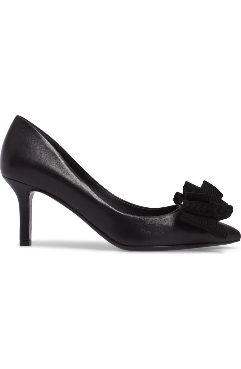 FERRAGAMO Salvatore Ferragamo Talla Bow Pointy Toe Pump, Alternate, color,