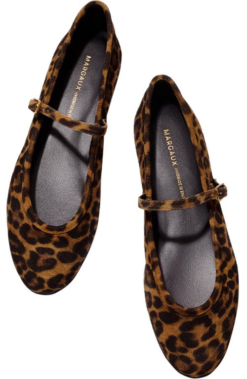 Margaux The Demi Jane Flat In Animal Print