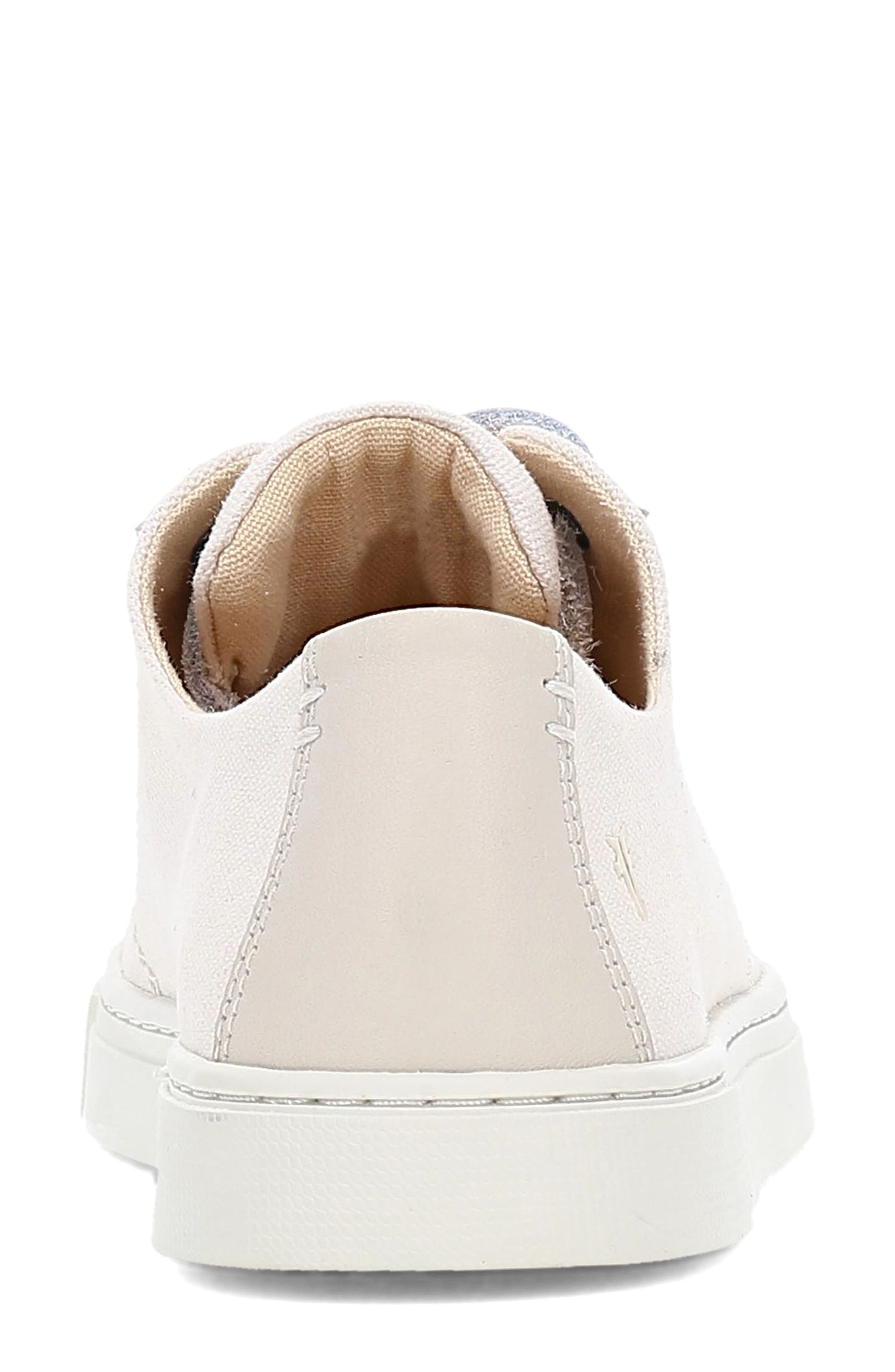 Frye Ivy Low Top Sneaker, Alternate, color, Ivory