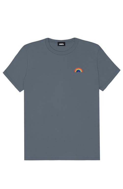 Dalix Womens Rainbow Jersey Relaxed Tee