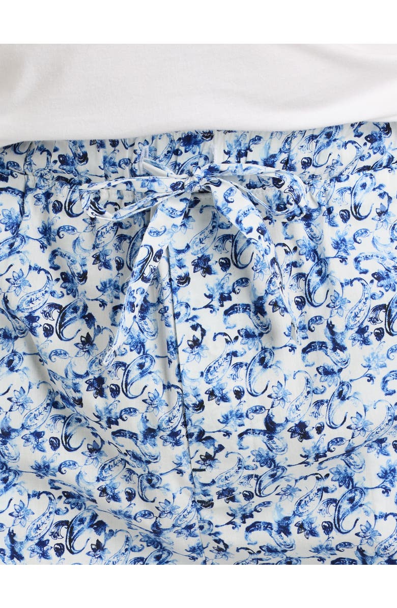 Robert Graham DXL Big & Tall  Paisley Pajama Shorts, Alternate, color, 